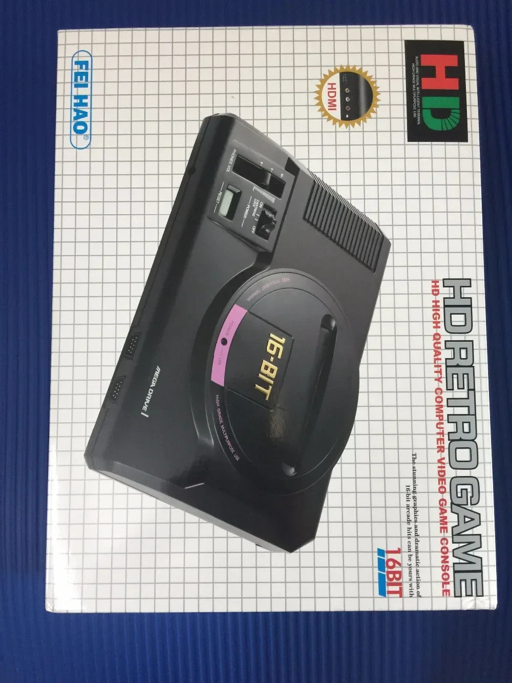 196 classic games card TV Out For SEGA MEGA Drive