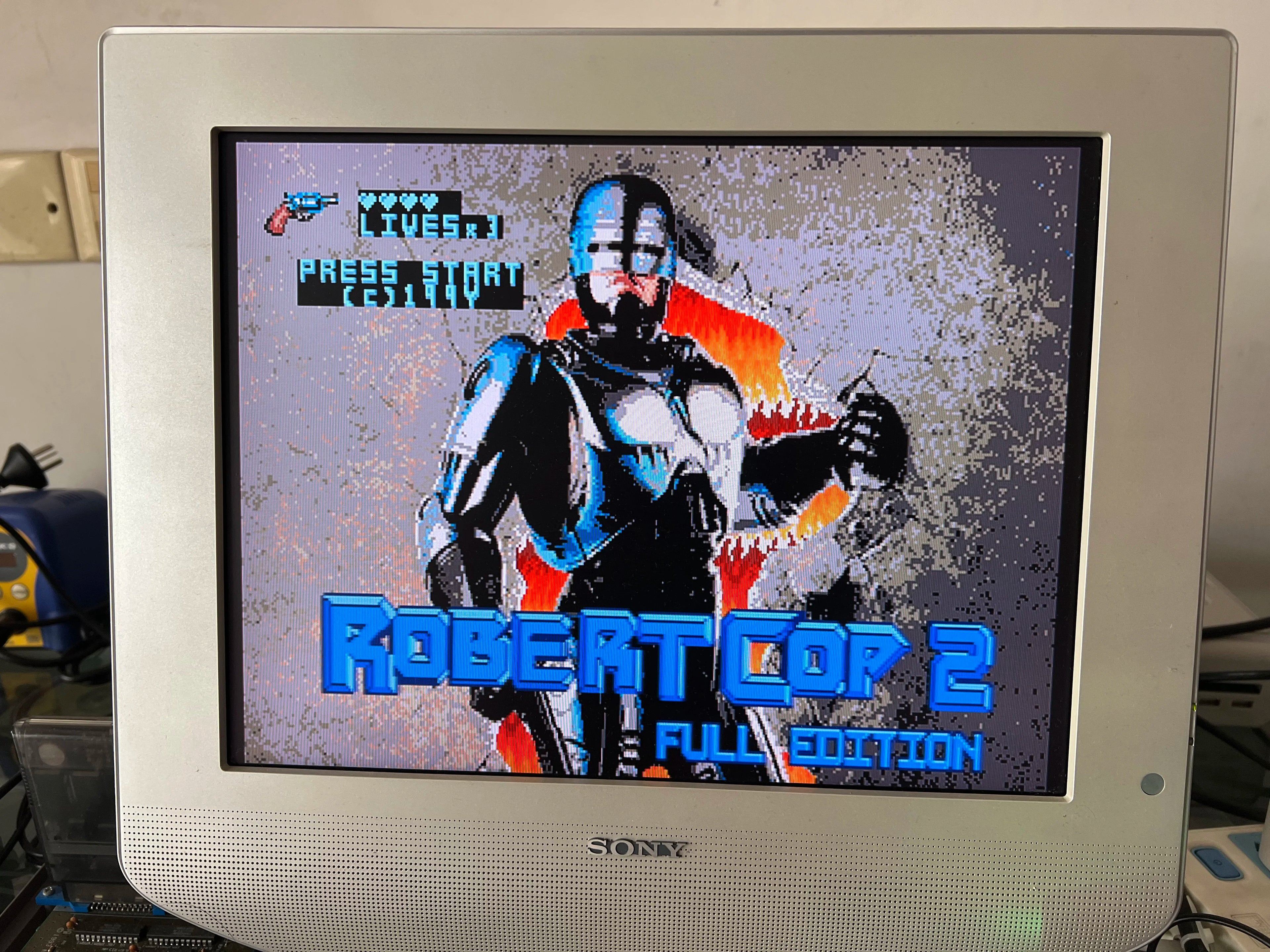 Mega Drive - Robert Cop 2 Full Edition (Longplay) Game Card 16bit