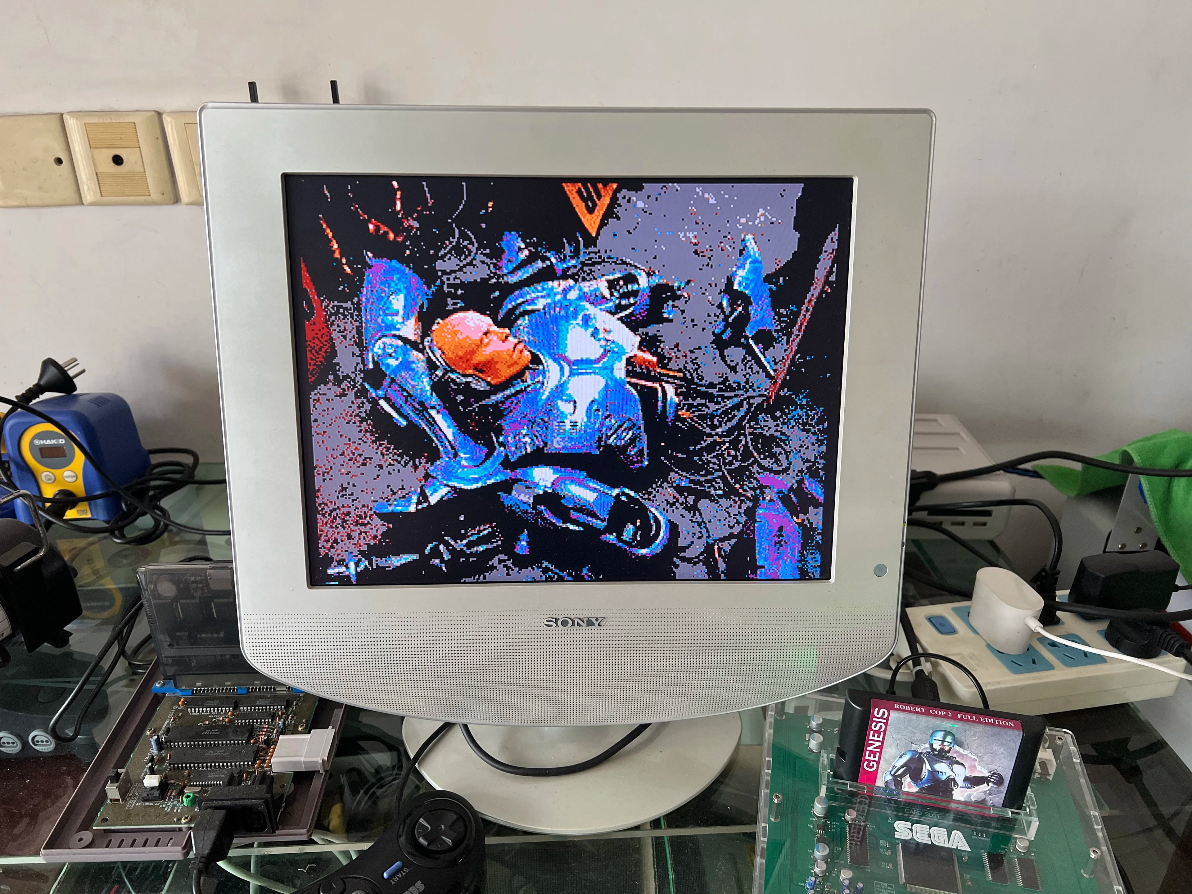 Mega Drive - Robert Cop 2 Full Edition (Longplay) Game Card 16bit