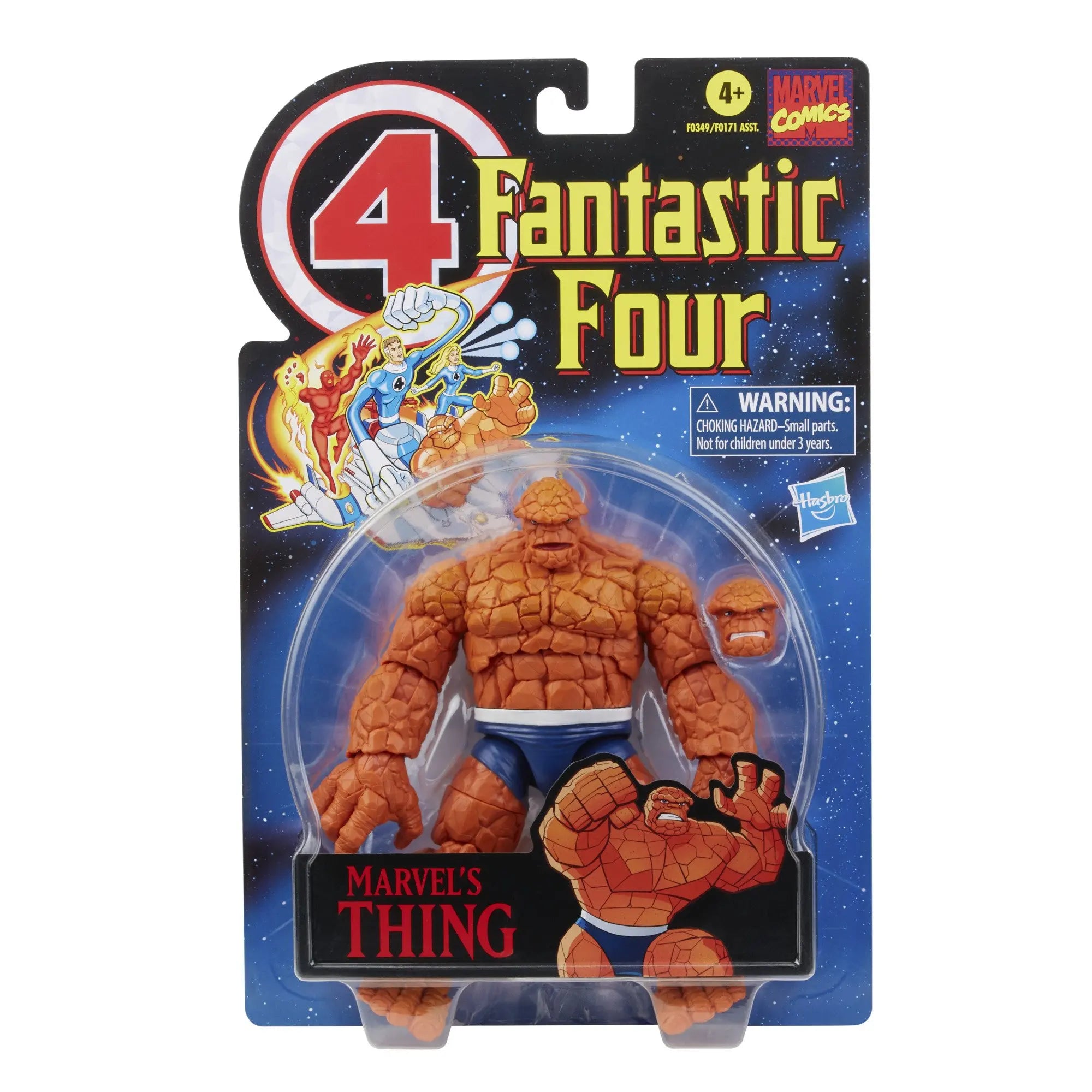 Marvel Legends Fantastic Four Retro Wave The Thing Invicible Woman Mr Fantastic Human Torch Psycho Man 6"Action Figure