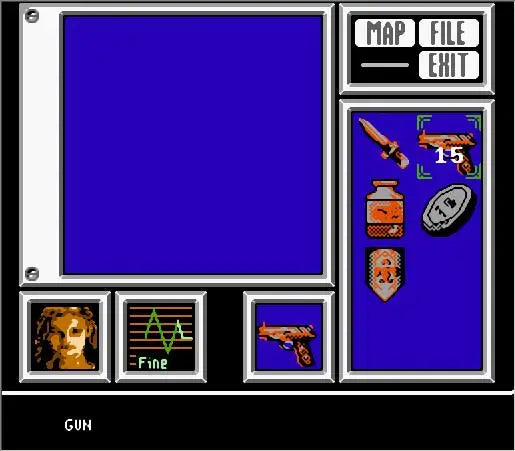 BIO-HAZARD English Game Cartridge for NES/FC Consoles