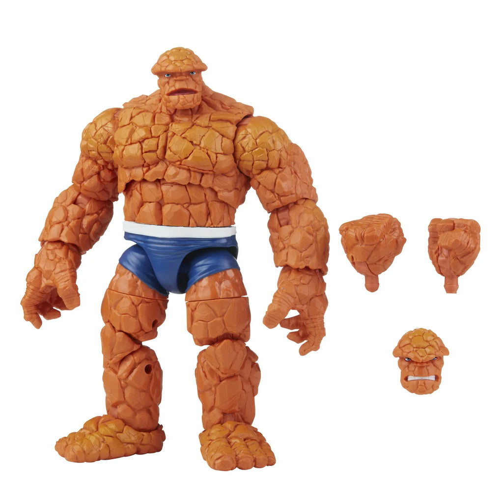 Marvel Legends Fantastic Four Retro Wave The Thing Invicible Woman Mr Fantastic Human Torch Psycho Man 6"Action Figure