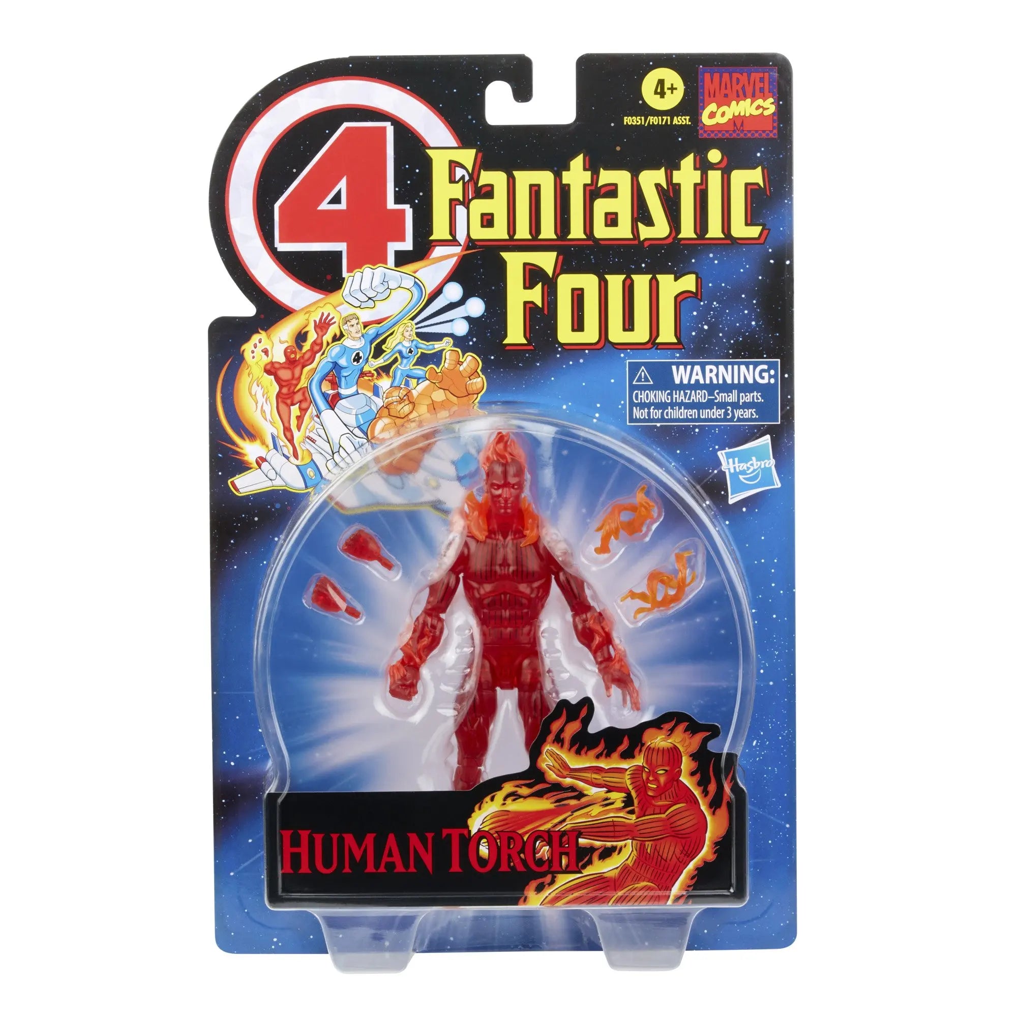 Marvel Legends Fantastic Four Retro Wave The Thing Invicible Woman Mr Fantastic Human Torch Psycho Man 6"Action Figure