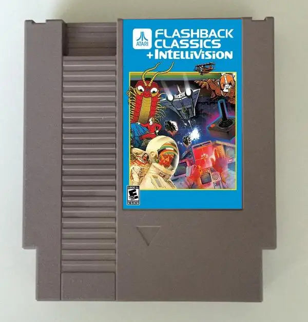 Atari21 + Intellivision40 V2 61 in 1 Game Cartridge for NES/FC Console