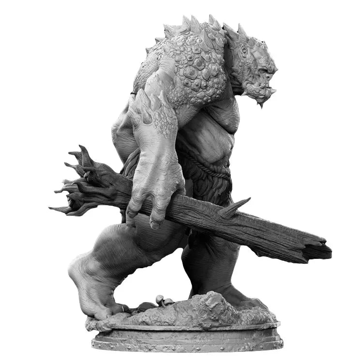 1/32 56mm 1/24 75mm Resin Model Kit Troll Monster ORC Figurine Unpainted