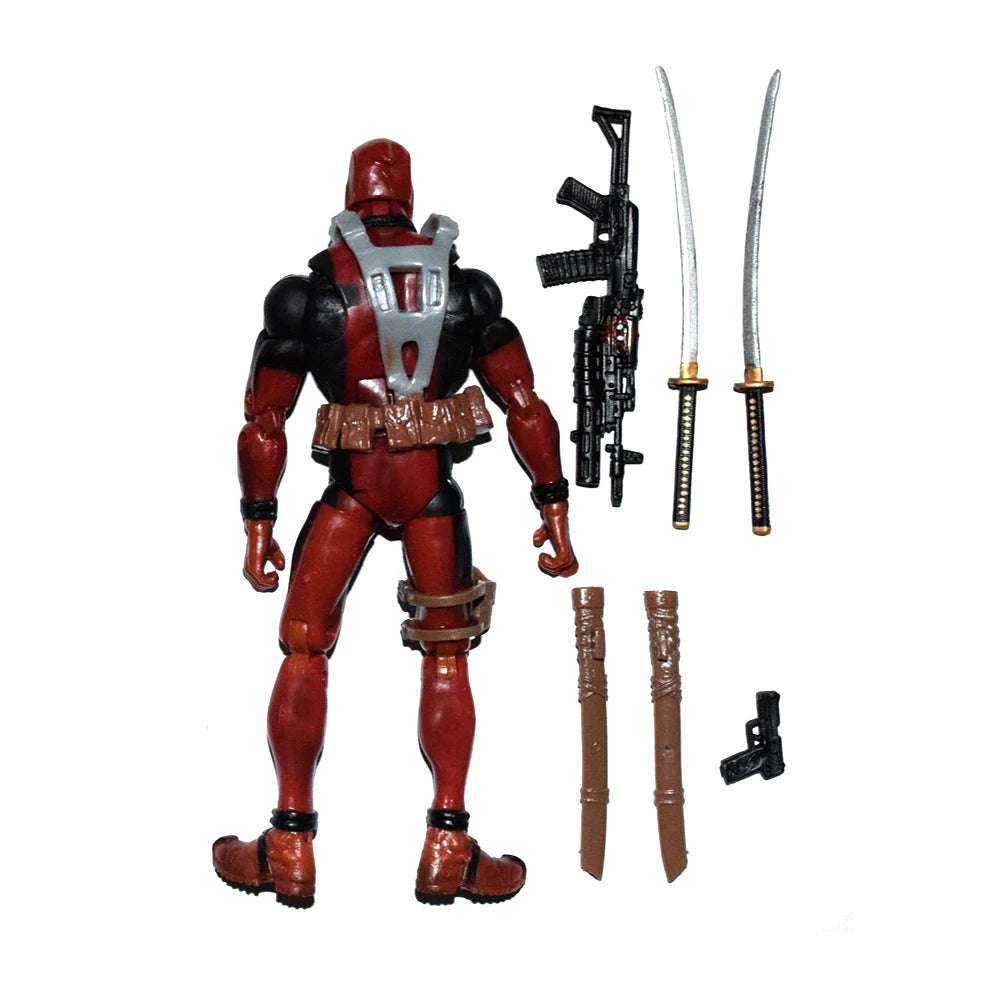 Marvel Legends Comic Super Hero Deadpool Red Suit 6" Loose Action Figure