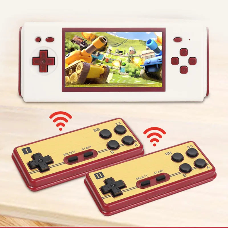 HG938 Handheld Retro Game Console Built-in 121 games 4.3 Inch HD Large Screen Compatible for NES Games Holiday Gifts