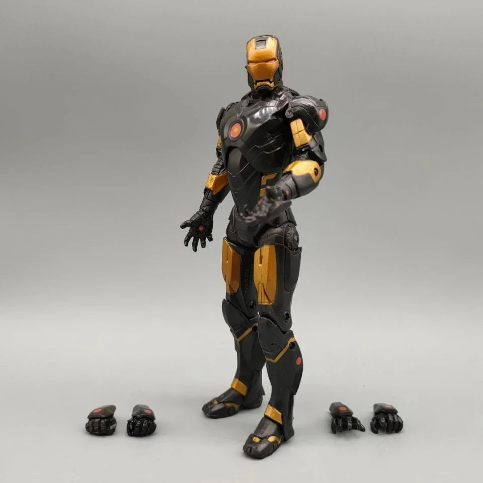Marvel Legends Avengers Gold Black Iron Man 6" Loose Action Figure