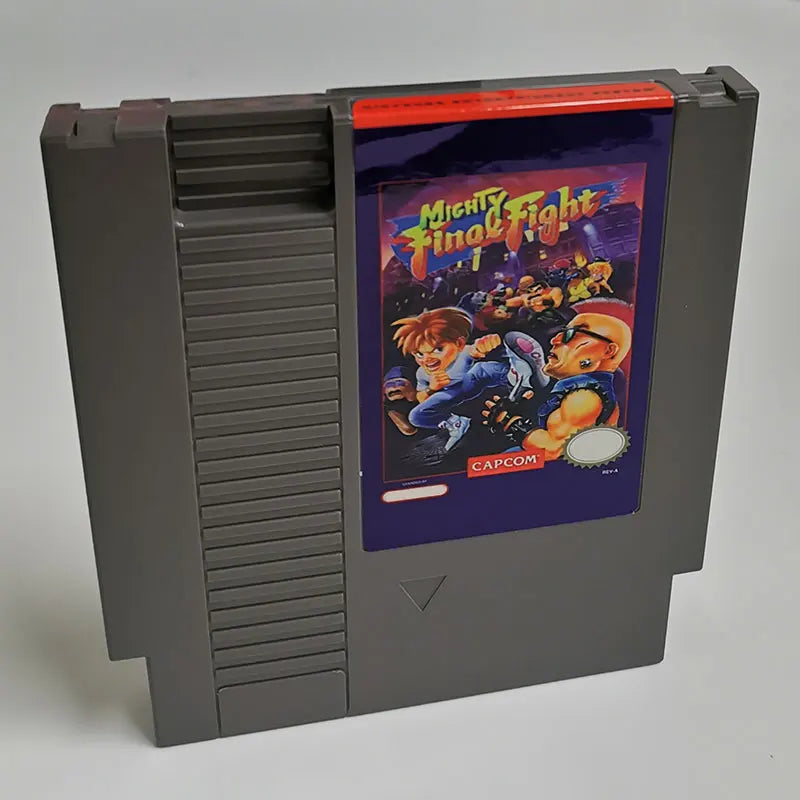 Mighty Final Fight-Game Cartridge For NES Console 72 Pins 8bit Single card