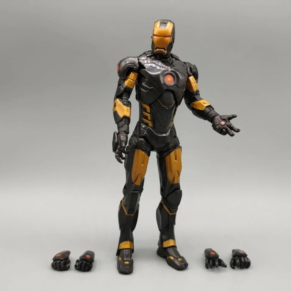 Marvel Legends Avengers Gold Black Iron Man 6" Loose Action Figure