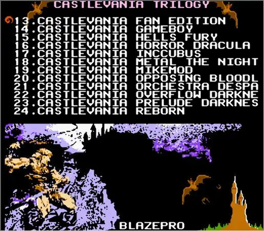 CASTLEVANIA I, II, III COLLECTION 48 in 1 Game Cartridge for NES/FC Console
