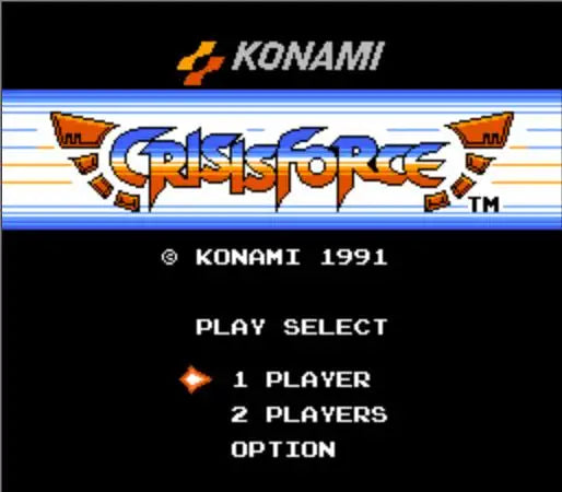 Crisis Force English Game Cartridge for NES/FC Console
