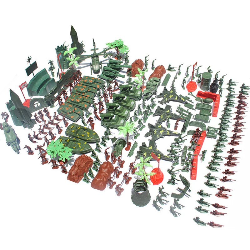 World War Ii Military Toy Soldier Model 519 Pieces 4Cm Specially Prepared For Children Of Military Hobby Children Gift Packages