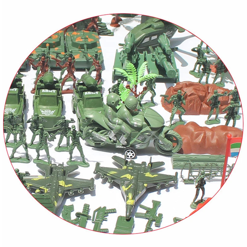 World War Ii Military Toy Soldier Model 519 Pieces 4Cm Specially Prepared For Children Of Military Hobby Children Gift Packages