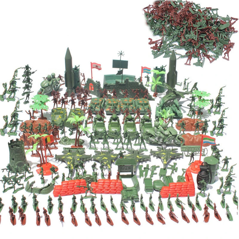 World War Ii Military Toy Soldier Model 519 Pieces 4Cm Specially Prepared For Children Of Military Hobby Children Gift Packages