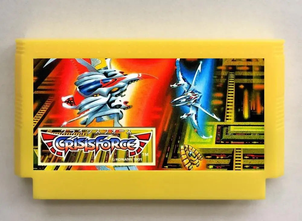 Crisis Force English Game Cartridge for NES/FC Console