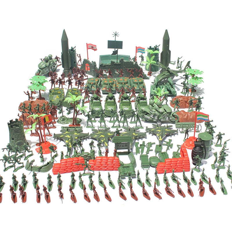 World War Ii Military Toy Soldier Model 519 Pieces 4Cm Specially Prepared For Children Of Military Hobby Children Gift Packages