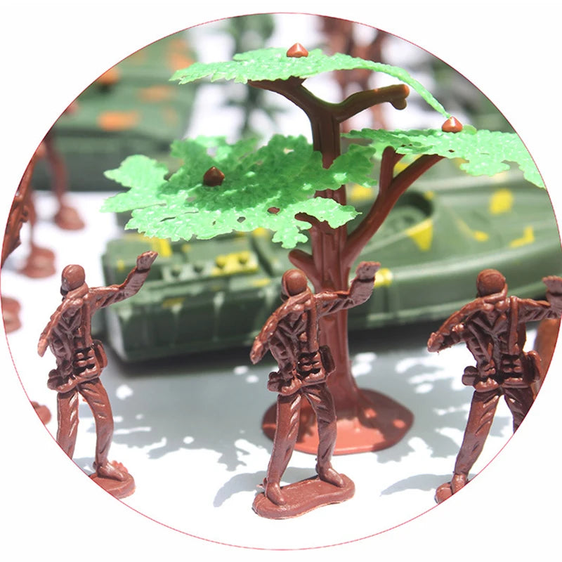 World War Ii Military Toy Soldier Model 519 Pieces 4Cm Specially Prepared For Children Of Military Hobby Children Gift Packages