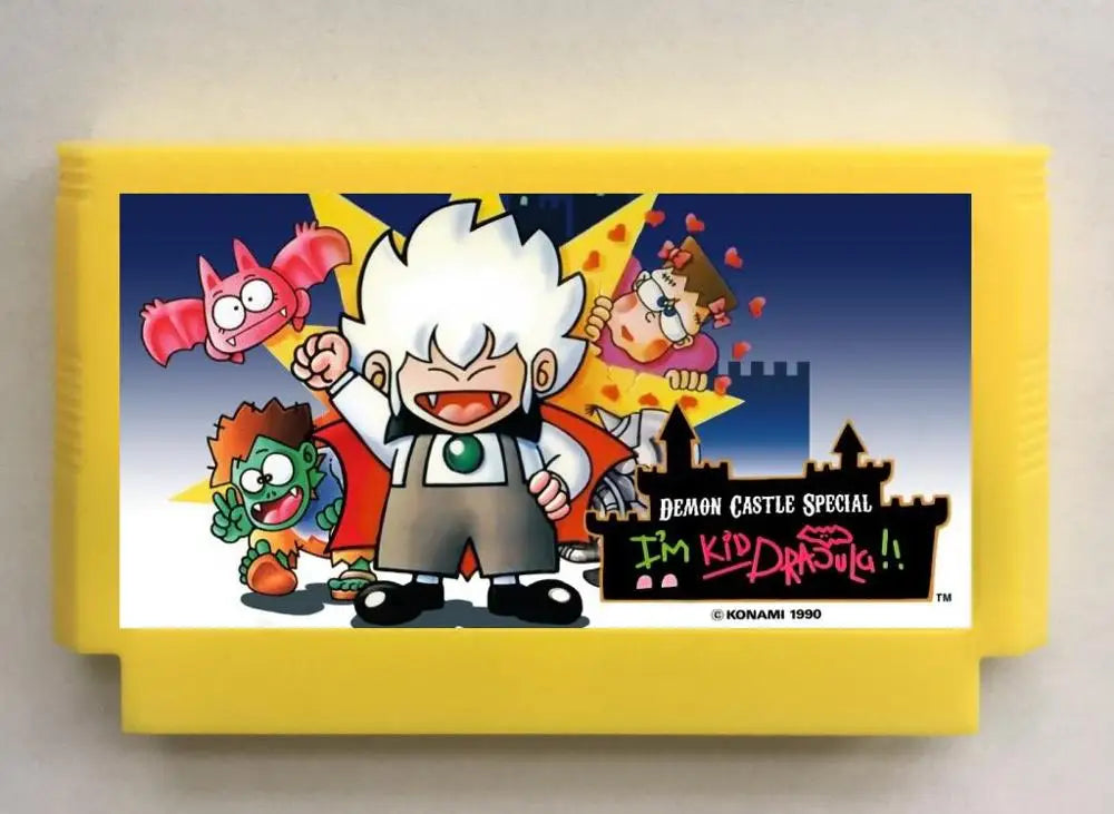 I'm Kid Dracula!! English Game Cartridge for NES/FC Console