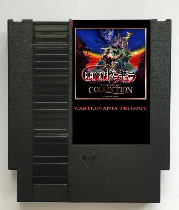 CASTLEVANIA I, II, III COLLECTION 48 in 1 Game Cartridge for NES/FC Console