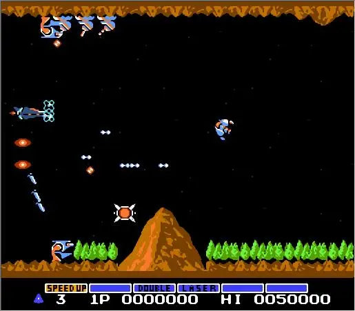VS. Gradius Game Cartridge for NES/FC Console