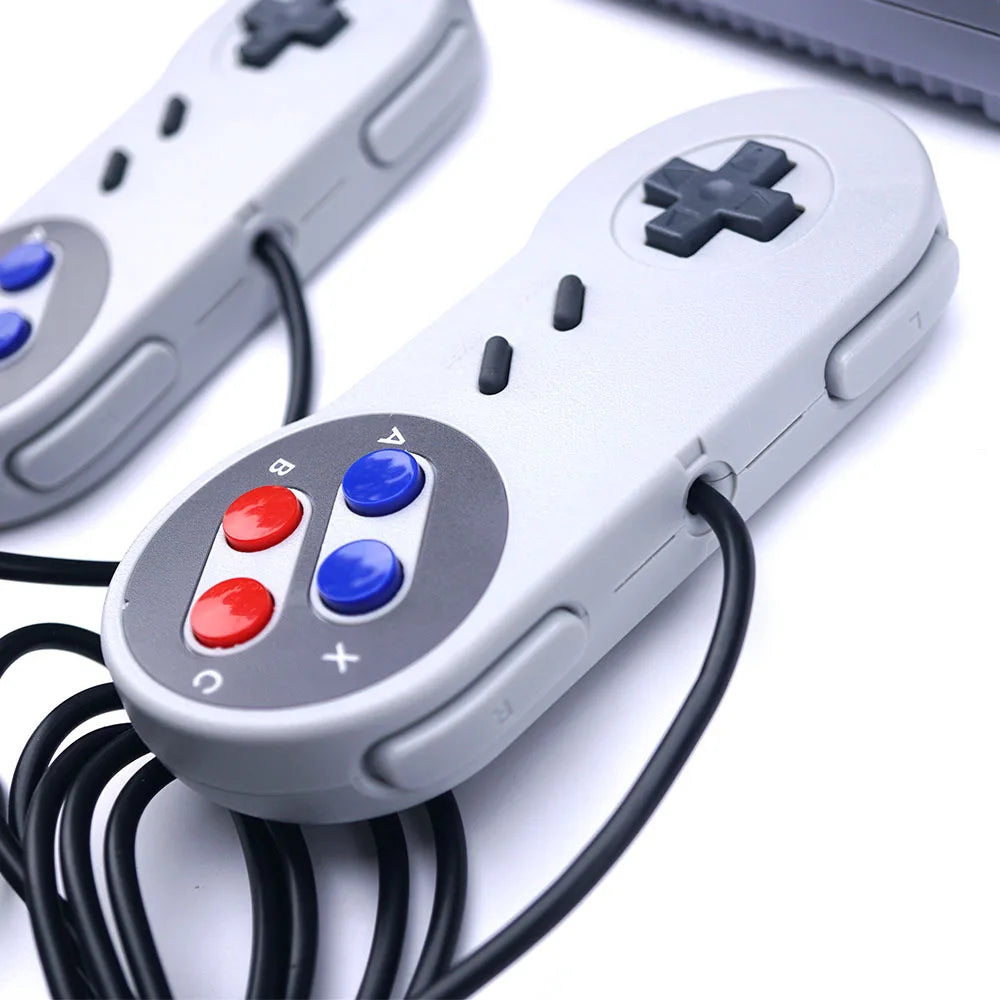 HD Game Console with TF Card Slot for Snes/Sega MD Support Save & Load with 128 Games For Snes