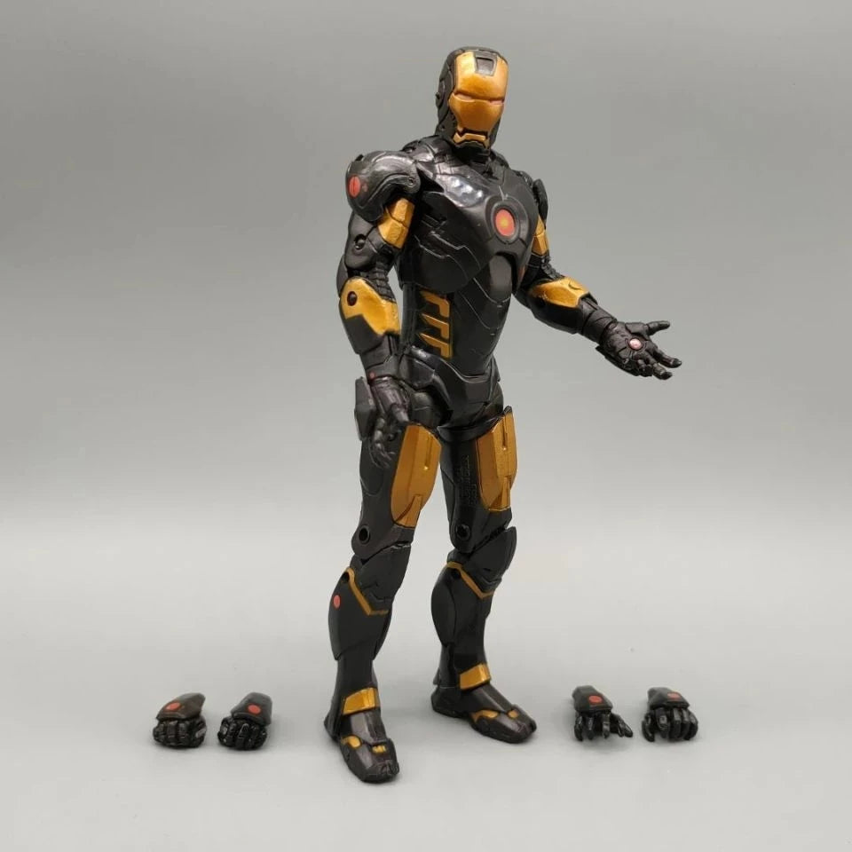 Marvel Legends Avengers Gold Black Iron Man 6" Loose Action Figure