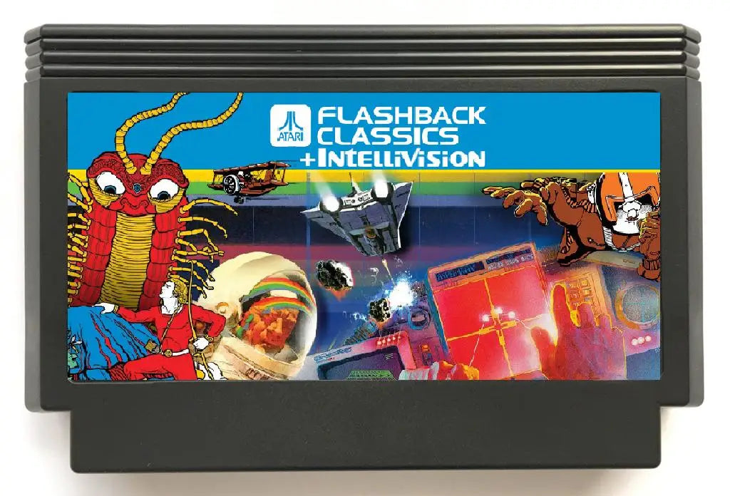 Atari21 + Intellivision40 V2 61in1 Game Cartridge for NES/FC Console
