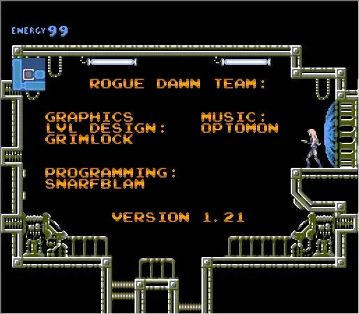 Metroided Rogue Dawn Game Cartridge for NES/FC Console