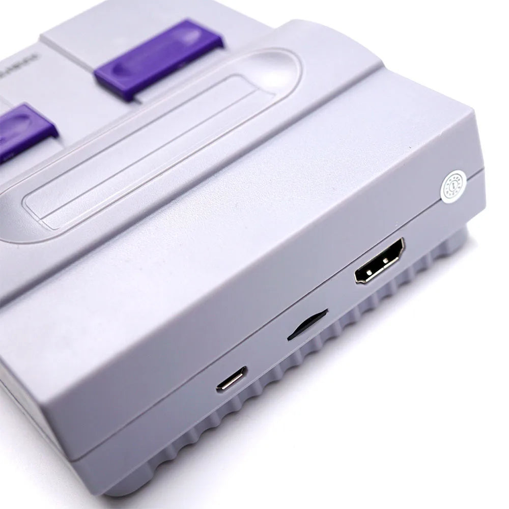 HD Game Console with TF Card Slot for Snes/Sega MD Support Save & Load with 128 Games For Snes