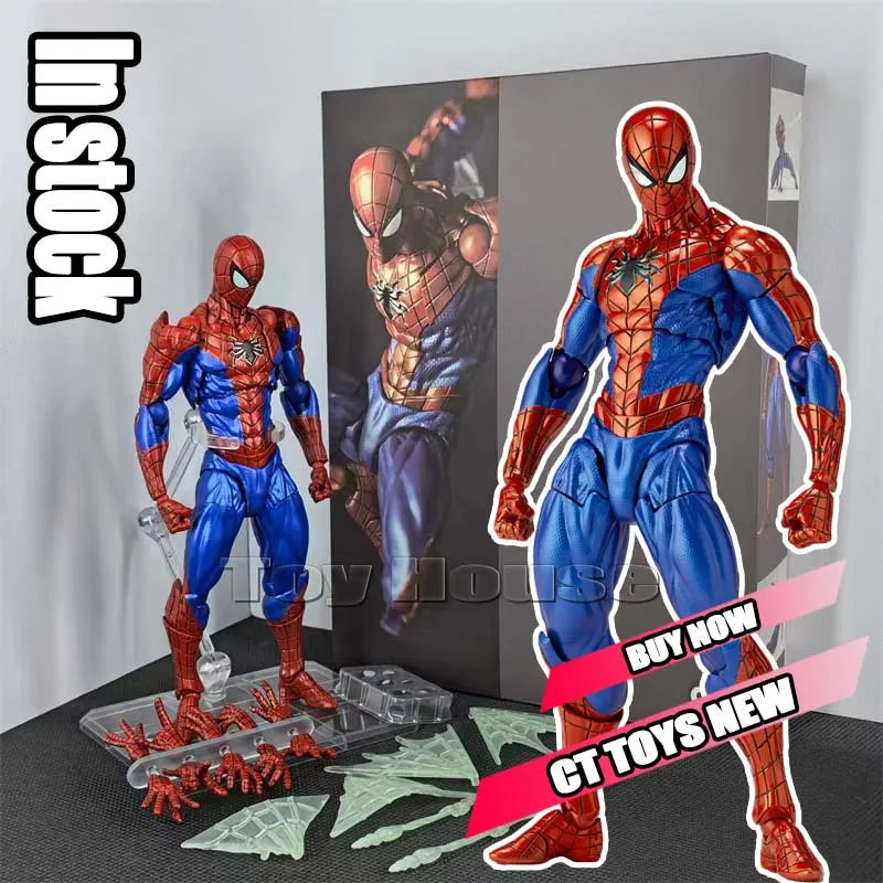 Full Range,  Ct Toys Mafex Ben Reilly Comic Action Figures