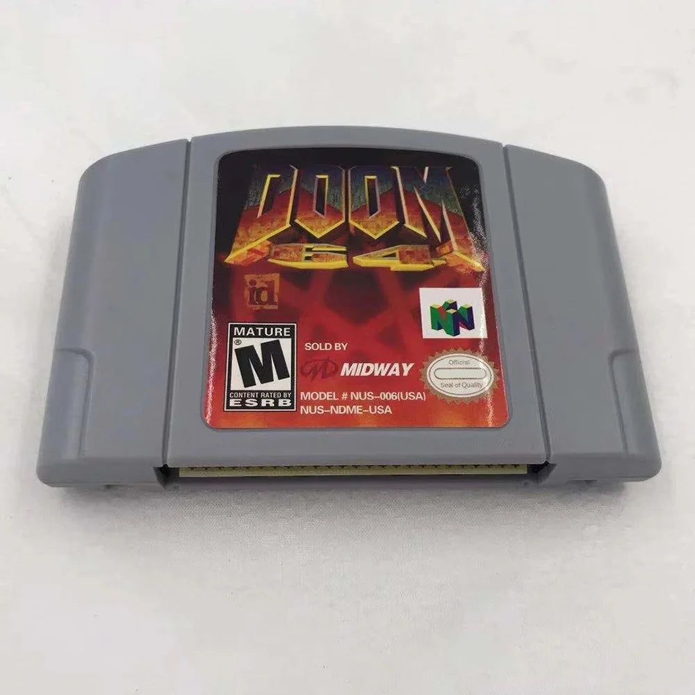 N64 American Version Game Cartridges, Worms, Harvest Moon 2, Clay Warriors, Various Game Cards, Choose Your Favorite Game