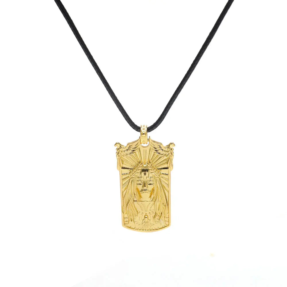 Game Warhammer 40K Peripheral Pendant Necklace Hip-Hop Punk Men Sweater Chain Fashionable Jewelry Accessories Gift For Friends