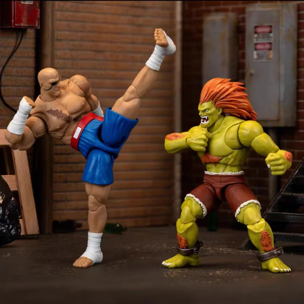 In Stock Jada Toys Ultra Street Fighter II M.Bison Dhalsim Violent Ken RYU Chun Li 6" Inch Action Figure Collectible Toy Gift