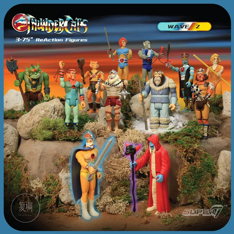 In Stock Super7 Thundercats ReAction Wave 2 Anime Cartoon Model Toy Collection Gift Doll Christmas Birthday