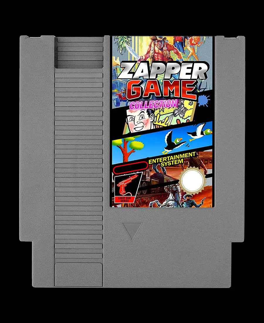 Zapper Game Collection 20 in 1 Game Cartridge for NES Console