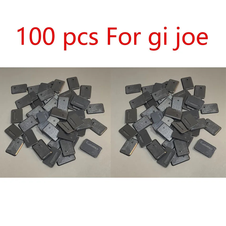 Lot 10-100PCS Black & Transparent Stand Base For 3.75inch G.I. JOE Gi Joe Cobra Action Force Soldier Figures Display Accessory