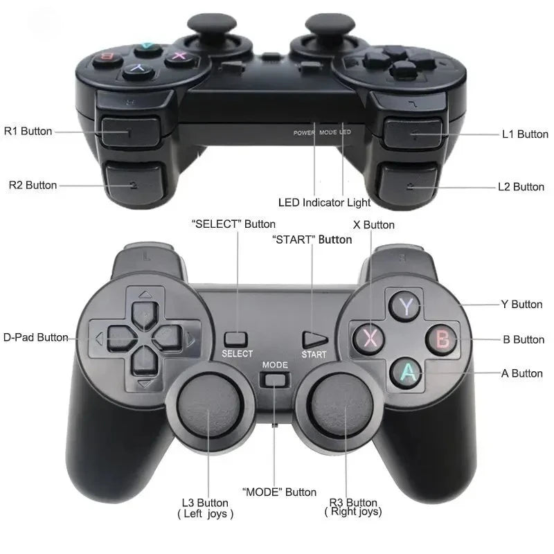 Universal 2.4G Wireless Game Controller USB Gamepad Joystick for PC Android TV Box Phone Gaming Accessories