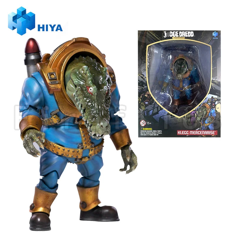 1/18 HIYA 4inch Action Figure Exquisite Mini Series Judge Dredd Series