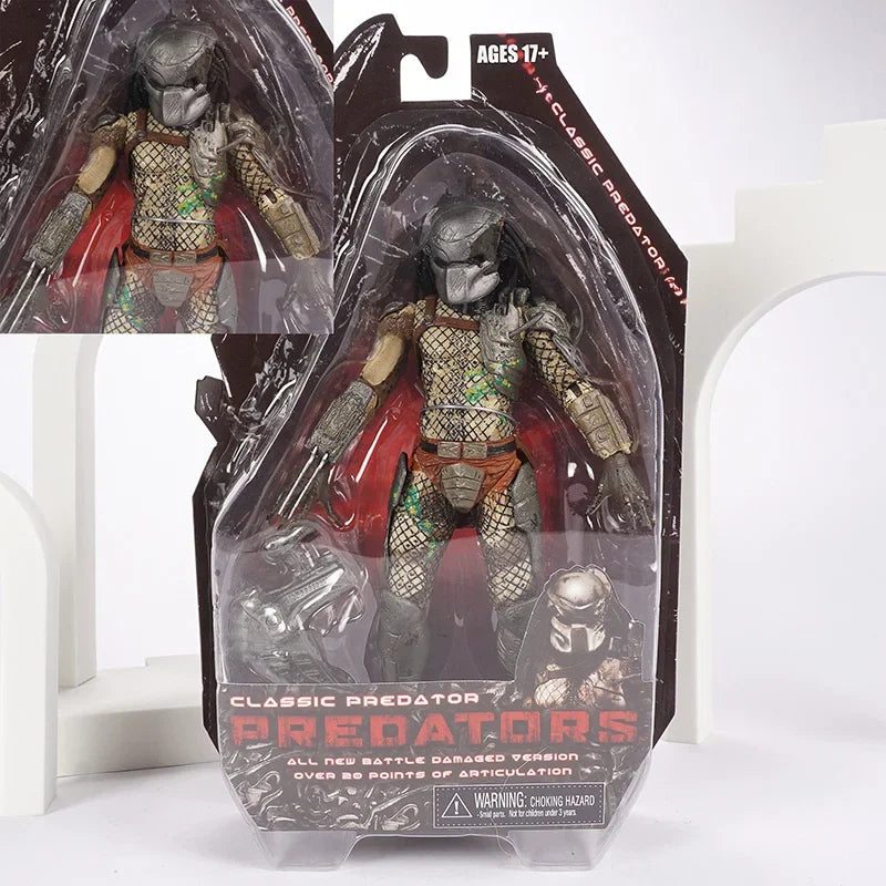 Classic Movie NECA Ultimate Series Predator 7" Jungle Hunter vs Alien Eggs PVC Action Figure Collectible Model Toy