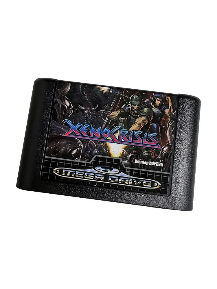 16 Bit Game Cartridge - XenoCrisis MD Card For PAL and NTSC Original Genesis/Mega Drive Video Game Console