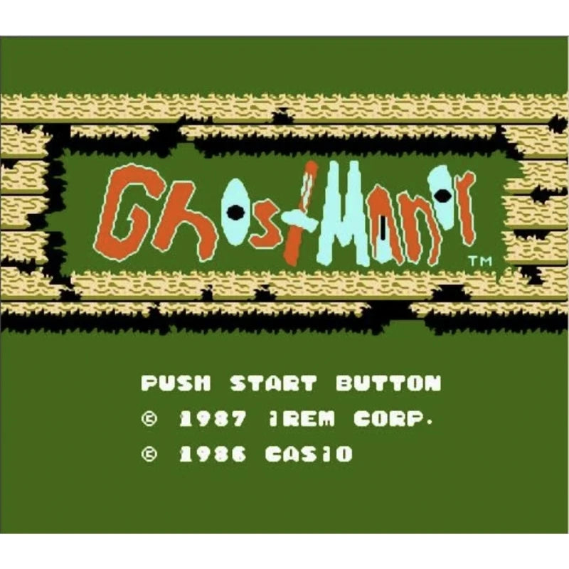 Ghost Manor ( FDS Emulated ) English /Game Cartridge for FC / NES Consoles