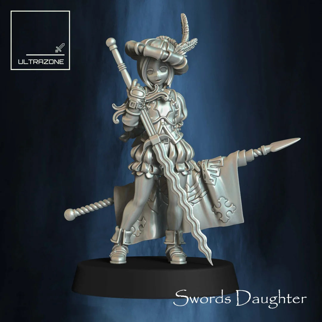 Japanese anime cartoon character third-party model dragon and dungeon dnd