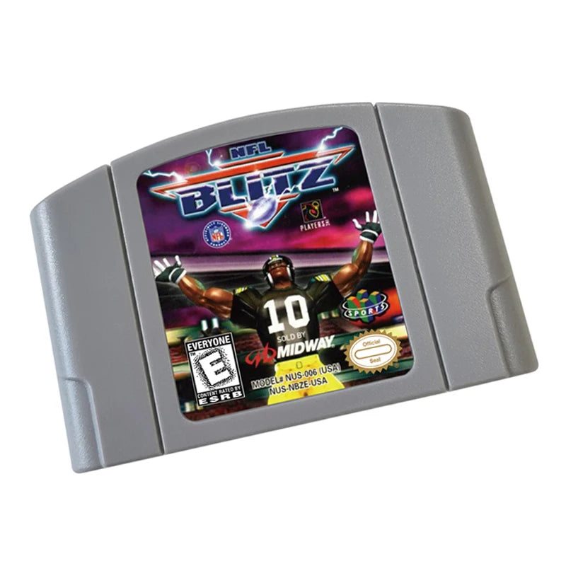 NFL Blitz  64 BIT Video Game Cartridge US Version For N64 Game Console