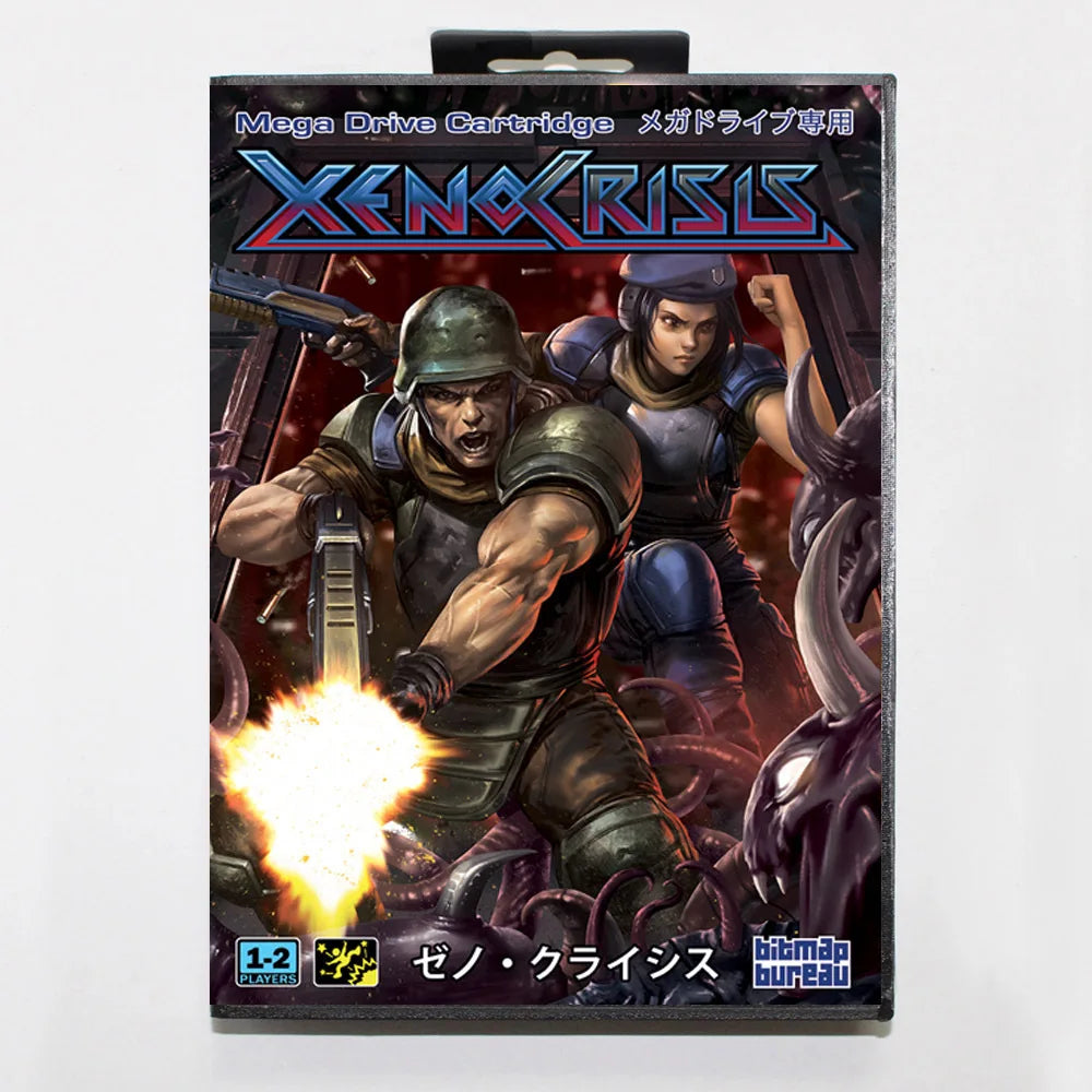 Hot Sale Xeno Crisis Game Card With Retail Box 16bit MD Cart For Sega Mega Drive/Genesis System
