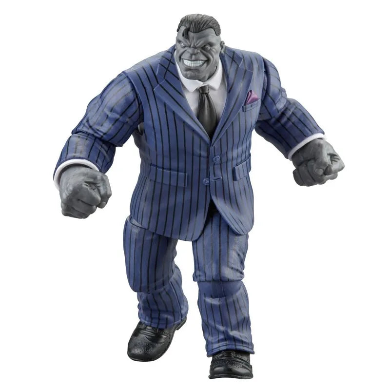 Hasbro Marvel Legends 8-Inch Articulated Grey Hulk (Joe Fixit) in Suit