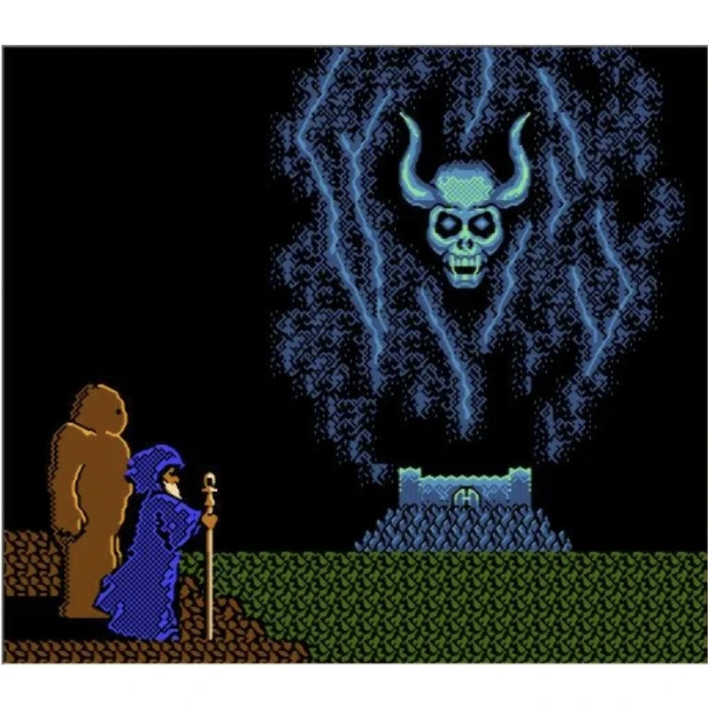 Druid English / Japanes( FDS Emulated ) Game Cartridge for FC / NES Consoles