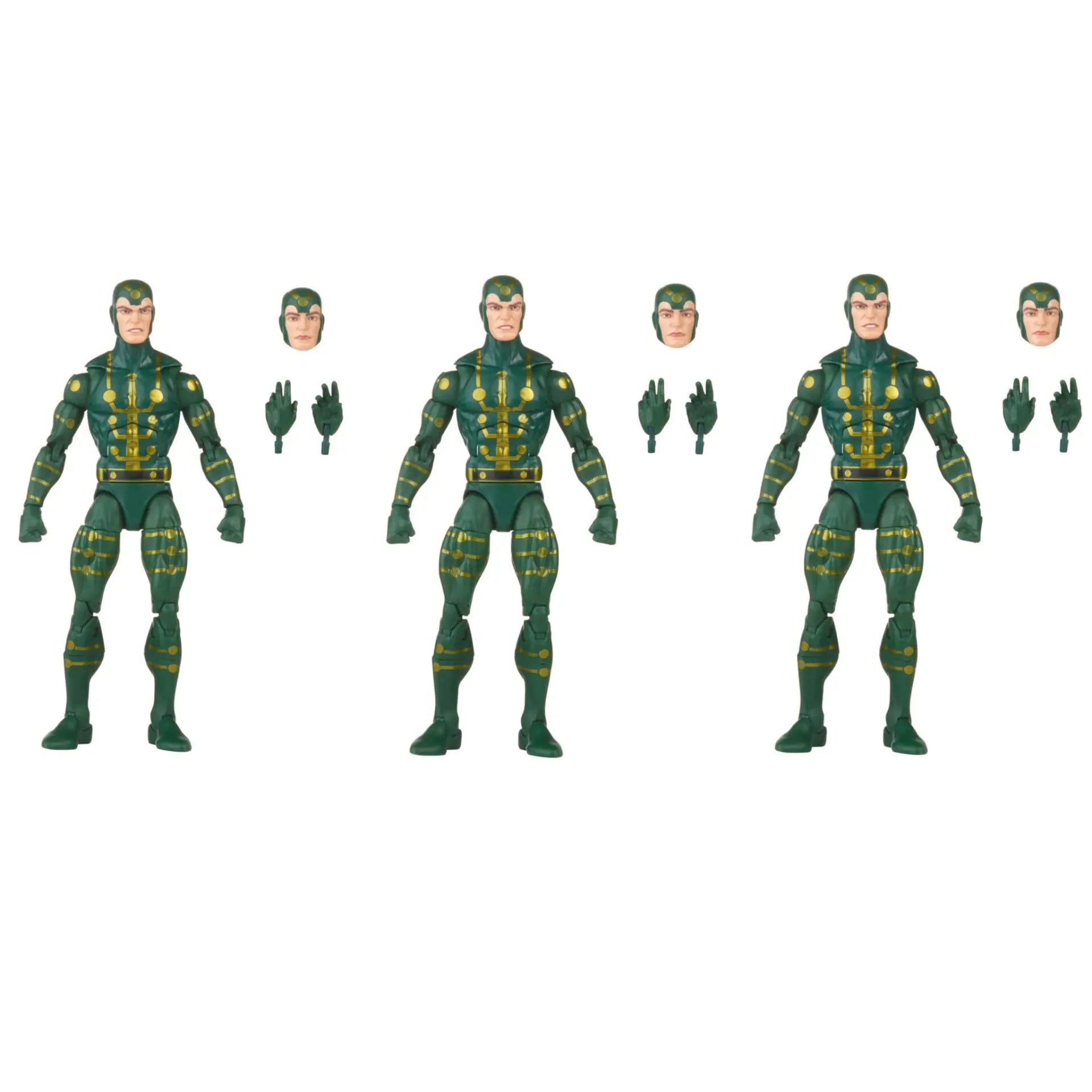 Marvel Legends Retro Wolverine Spiral Avalanche Longshot Dark Pheonix Multiple Man 6" Action Figure