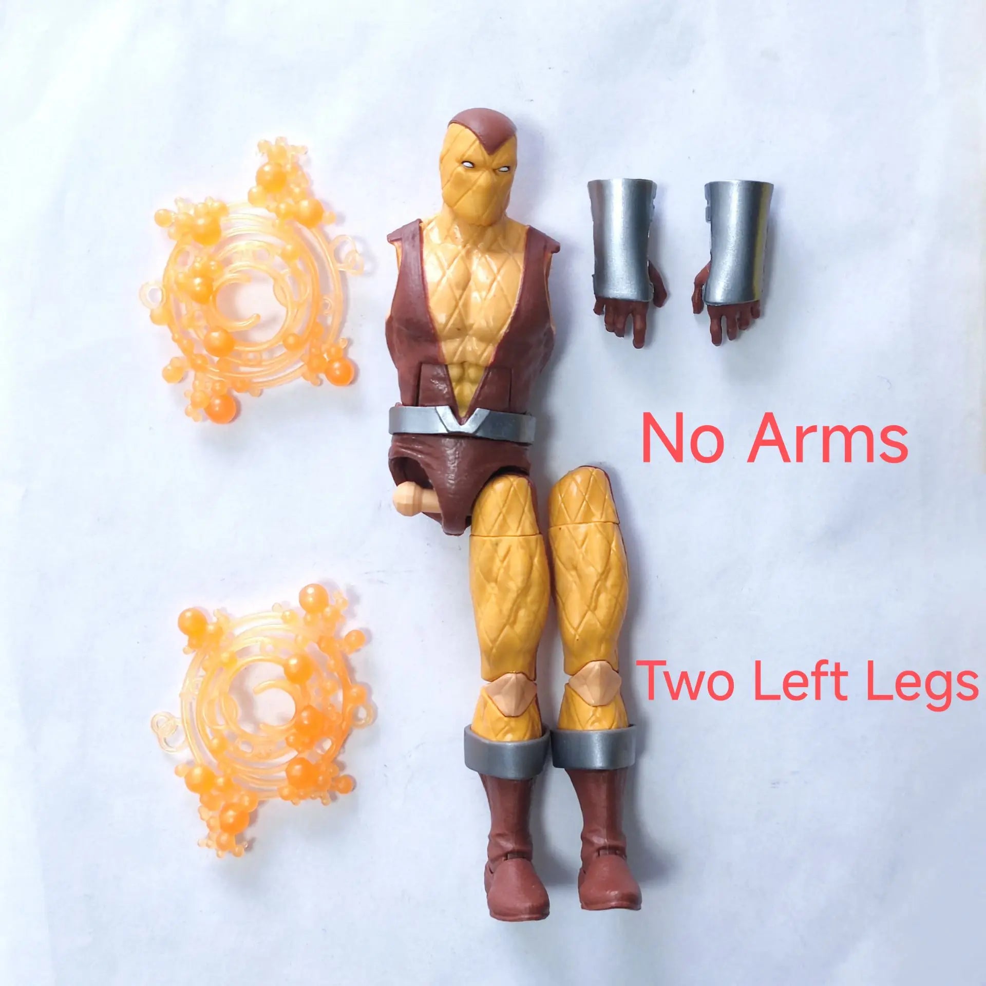 Marvel Legends Vintage Retro Shocker Incomplete Defective Body 6" Loose Action Figure