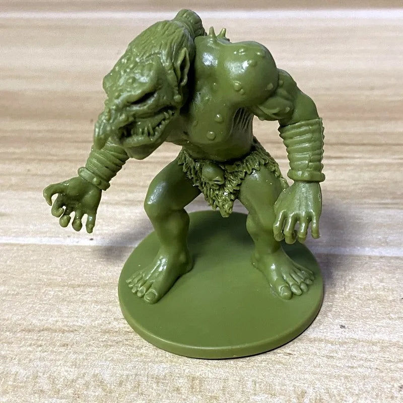 Lot Cave Bear Red Dragon Devil Rogue Cleric Elf Paladin  Monsters Character Board Game Minis